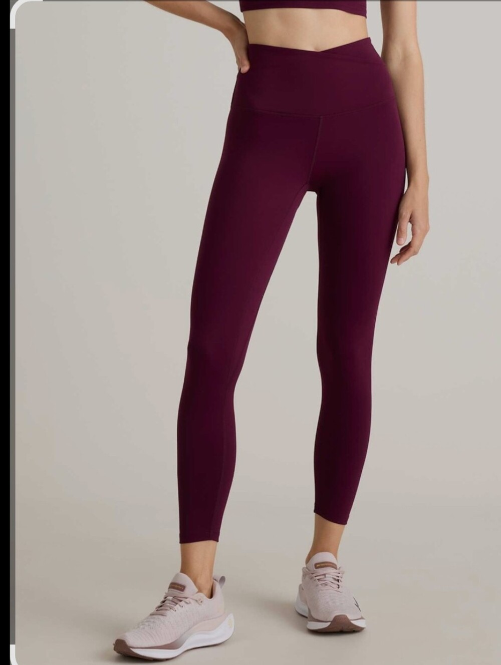 Quince Ultra-Form High-rise Crossover Leggings